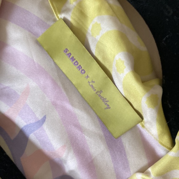 NWT Sandro x Louis Barthelemy Silk Set - Picture 9 of 13